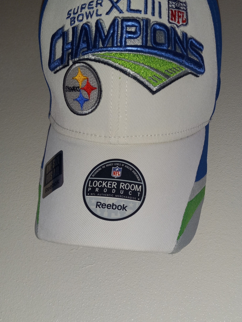 Hat with NFL Champions logo